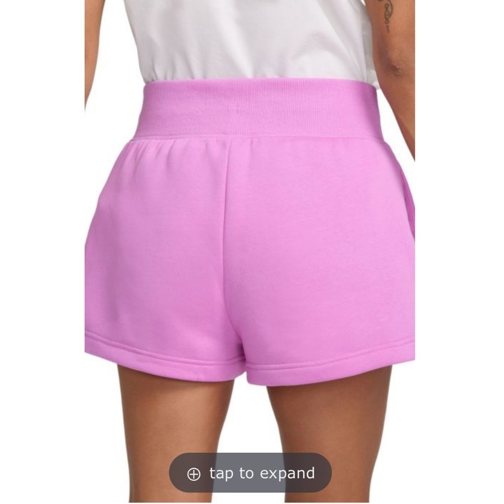SPORTSWEARS PHOENINX FLEECE HIGH WAISTED LOOSE SHORTS. - Picture 5 of 7